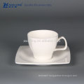 whole sale pure white new design logo customize ceramic tea set plain white ceramic tea set